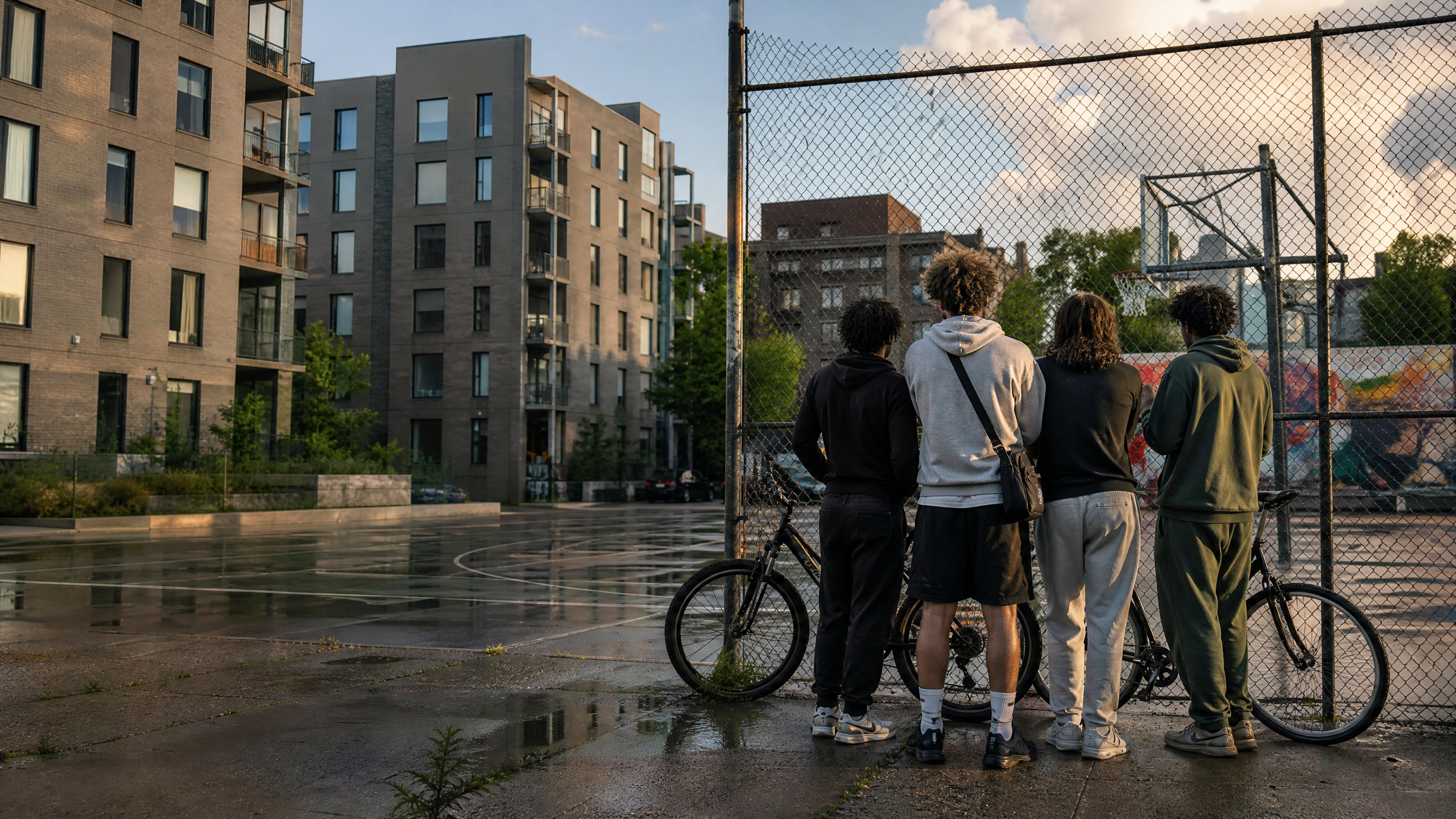 Editorial scene for Side Street
