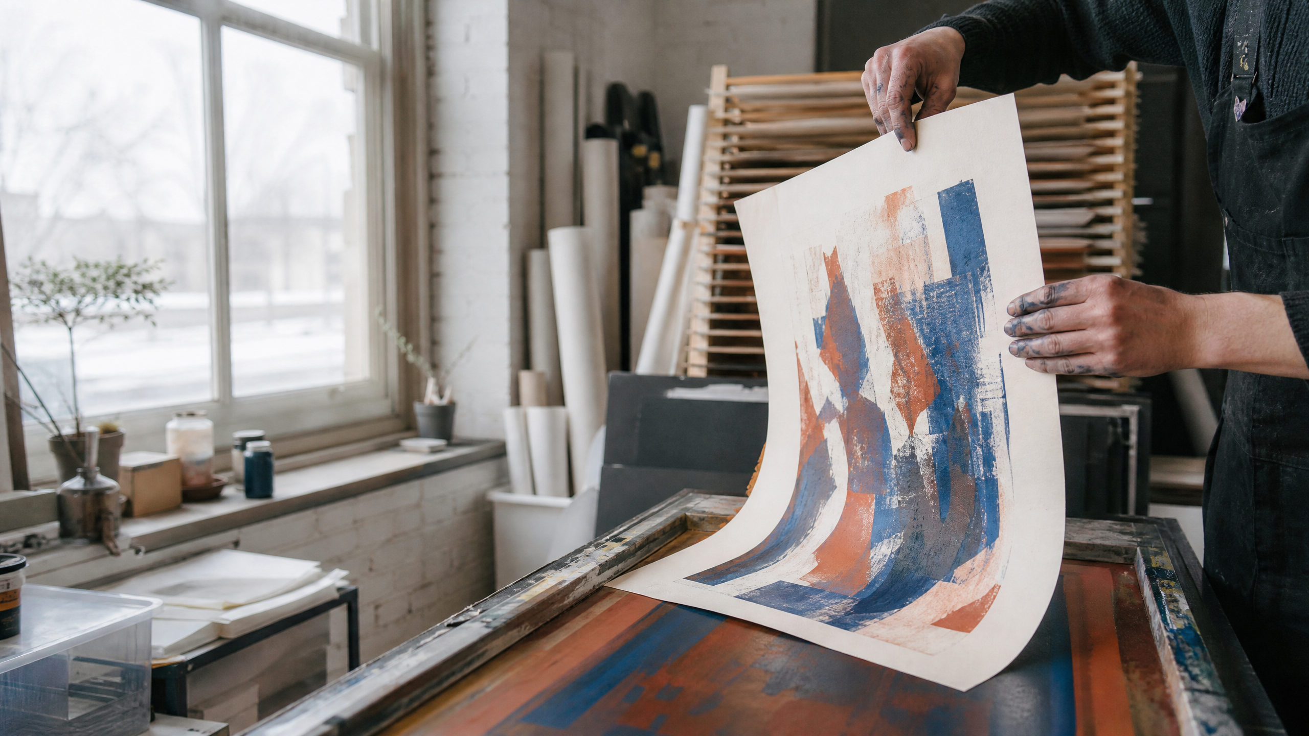 Editorial scene for Pressed North